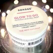 Sonage Glow To Go Glycolic Acid Peel Pads Exfoliating And Rejuvenating A... - $19.79