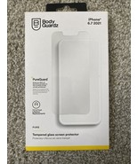 BodyGuardz - Pure Glass Screen Protector for iPhone 13 Pro Max- Clear SE... - $8.49
