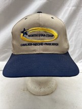 trucker hat baseball cap Vintage Cloth Snapback North Star Coop Cavalier ND - $39.99