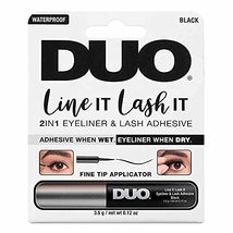 DUO Line IT Lash IT Black (2n1 Eyeliner &amp; Lash Adhesive) - £7.41 GBP