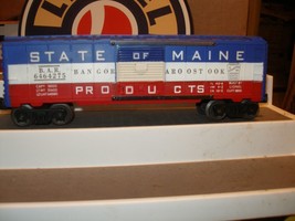 LIONEL postwar 6464-275 STATE OF MAINE BOXCAR - £39.50 GBP