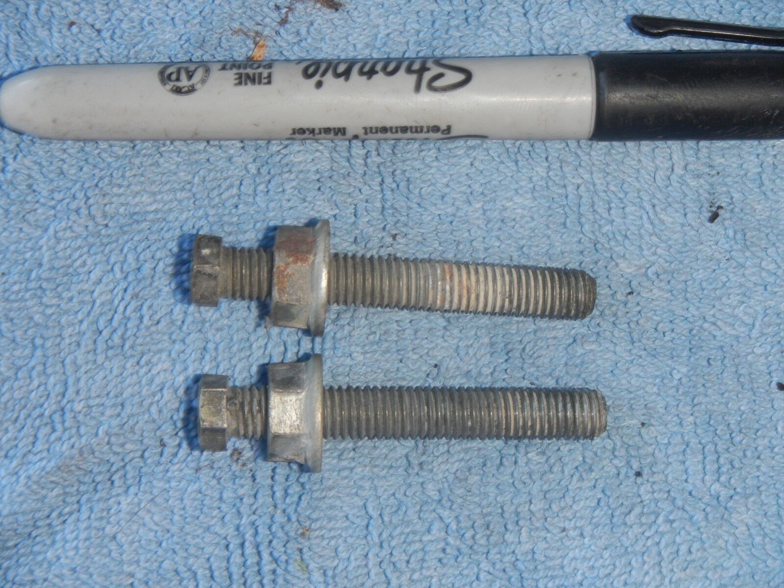 Drive chain adjuster bolts 2000 00 Yamaha YZ250 YZ 250 - $11.28