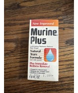 Vintage 1994 Murine Plus Natural Tears Formula Eye Drops 1oz - $31.36 CAD
