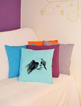 Japanese Chin, pillow with dog, home decoration, high quality fabric, 5 colours! - £15.22 GBP