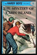 The Hardy Boys #8 The Mystery of Cabin Island  Frank Dixon 1994 Hardcover - £6.66 GBP