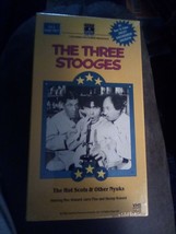 The Three Stooges - The Hot Scots &amp; Other Nyuks (VHS 1990) SEALED with watermark - £19.46 GBP
