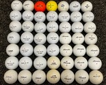 Used Golf Balls - Lot of 49 - Top Flite, Titleist, Pinnacle, Dunlop, Wil... - £11.42 GBP