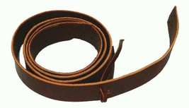 Western Horse Leather Saddle Cinch Girth Tie Strap 1.75&quot; X 6&#39; Latigo w/ ... - £19.55 GBP
