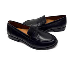 MIZ MOOZ  SLIP ON LEATHER  LOAFERS BLACK  37EU / 7US NEW # T-258 - $39.95