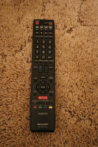 SHARP AQUOS LED TV Remote Control with Netflix 600154000-579-G - £15.54 GBP