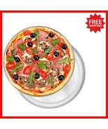 Functional &amp; Stylish Silver Pizza Trays – 12-Inch, Dishwasher Safe Set of 2 - $31.66 CAD