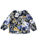 Chico&#39;s Women&#39;s Pullover Top Chico&#39;s Sz 3 Plus Floral All-Over Thin Layer - £23.19 GBP