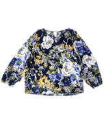 Chico&#39;s Women&#39;s Pullover Top Chico&#39;s Sz 3 Plus Floral All-Over Thin Layer - $24.75