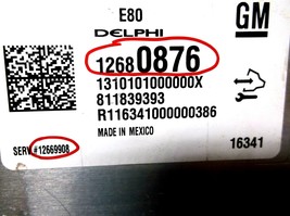 17-18 CHEVROLET MALIBU/CRUZE/VOLT/E80   / ENGINE COMPUTER/ECU.PCM image 2