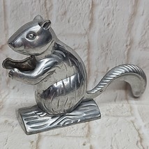 Vintage Cast Aluminum Metal Squirrel Nut Cracker 6&quot;×8&quot; Works Great! - £8.51 GBP