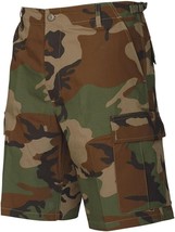 Tru-Spec BDU 100% Cotton Rip-Stop Shorts Military Style Shorts Woodland ... - $46.76