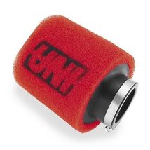 UNI Angled 2 Stage Clamp On Pod Air Filter Cleaner 1 1/4 32mm ID 3 76mm HGT - £17.98 GBP