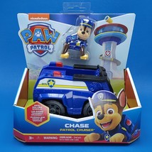 Paw Patrol Chase Patrol Cruiser W/ Chase Figure Playset Spin Master - £8.30 GBP