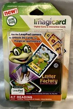 Leap Frog Letter Factory Adventures Imagicard Learning Game For Leap Pad Tablets - $9.94