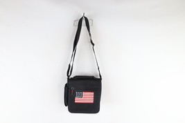 Vintage 90s Bum Equipment Spell Out USA Flag Distressed Shoulder Bag Pur... - $44.50