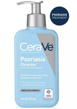 New Cera Ve Psoriasis Cl EAN Ser 2% Salicylic Acid Reduces Scaling 8 Oz - £23.59 GBP