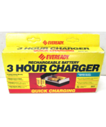 EVEREADY QCC4-PA Ni-Cad Rechargeable Battery 3 Hour Charger - $362.22 MXN