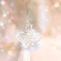 Cut Glass Top Shaped Perfume Bottle # 22169 - £25.19 GBP