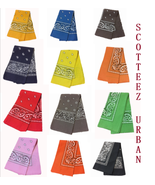 NEW! Bandana One-Sided Paisley Print Scarf 22”x 22” Handkerchief - $1.34 CAD