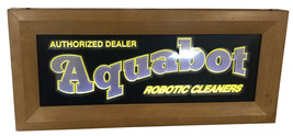 Aquabot Robotic Cleaner Electric Authorized Dealer Sign - £39.50 GBP