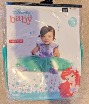 Disney Baby Ariel Halloween Costume Infant size 6-12 Months the little mermaid - £6.16 GBP