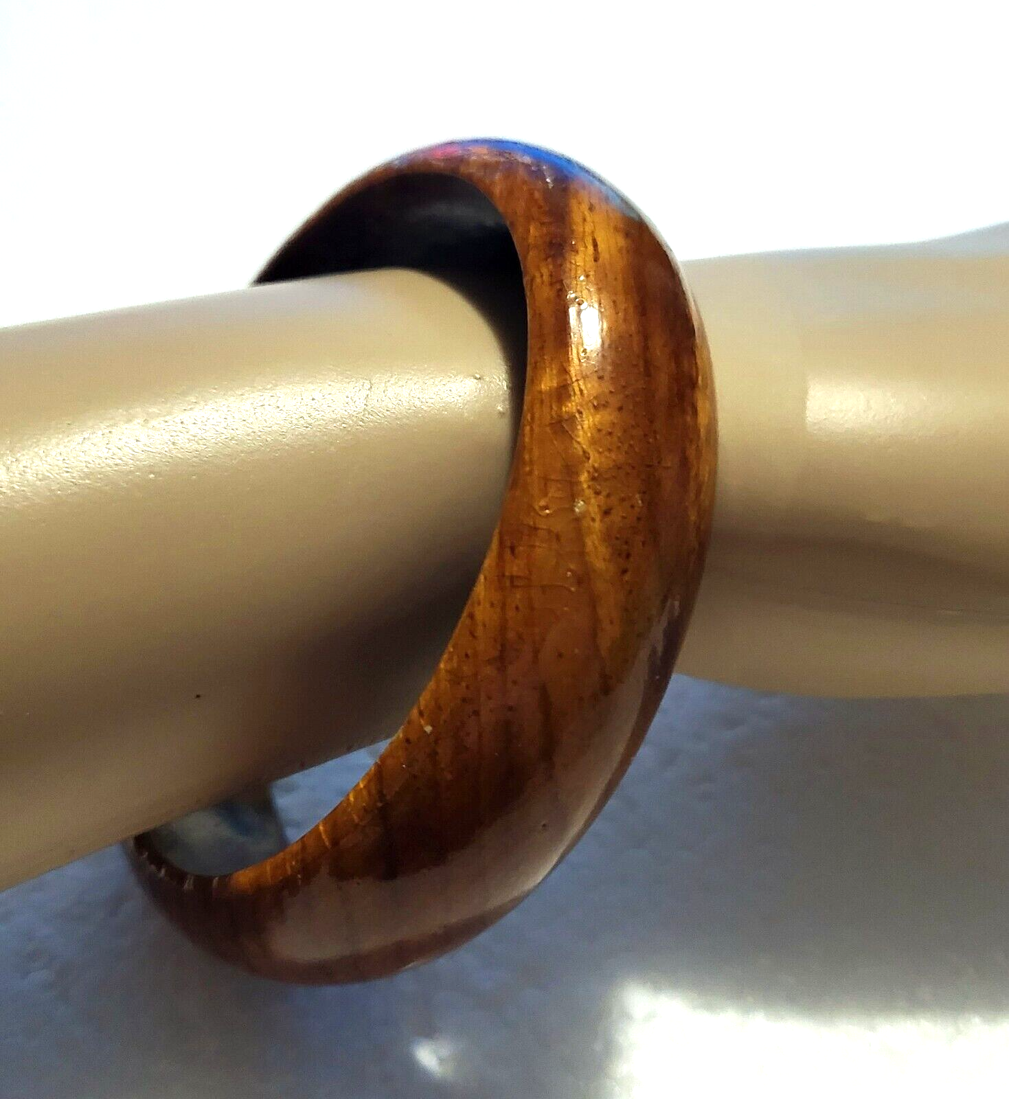 Wooden Brown Bangle - $8.50