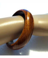 Wooden Brown Bangle - $11.53 CAD