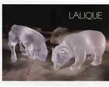 Lalique Advertising Photograph French Crystal Bears - £22.16 GBP