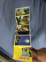 Vintage Fold-out Postcard View Book SAN ANTONIO, TEXAS - Unposted - £3.94 GBP