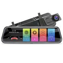 Jansite 10 inches 2.5K Car camera Media Player T28 NO Rear camera 128G Card - £151.30 GBP