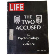 Vintage Life Magazine June 21, 1968 THE TWO ACCUSED - $9.99