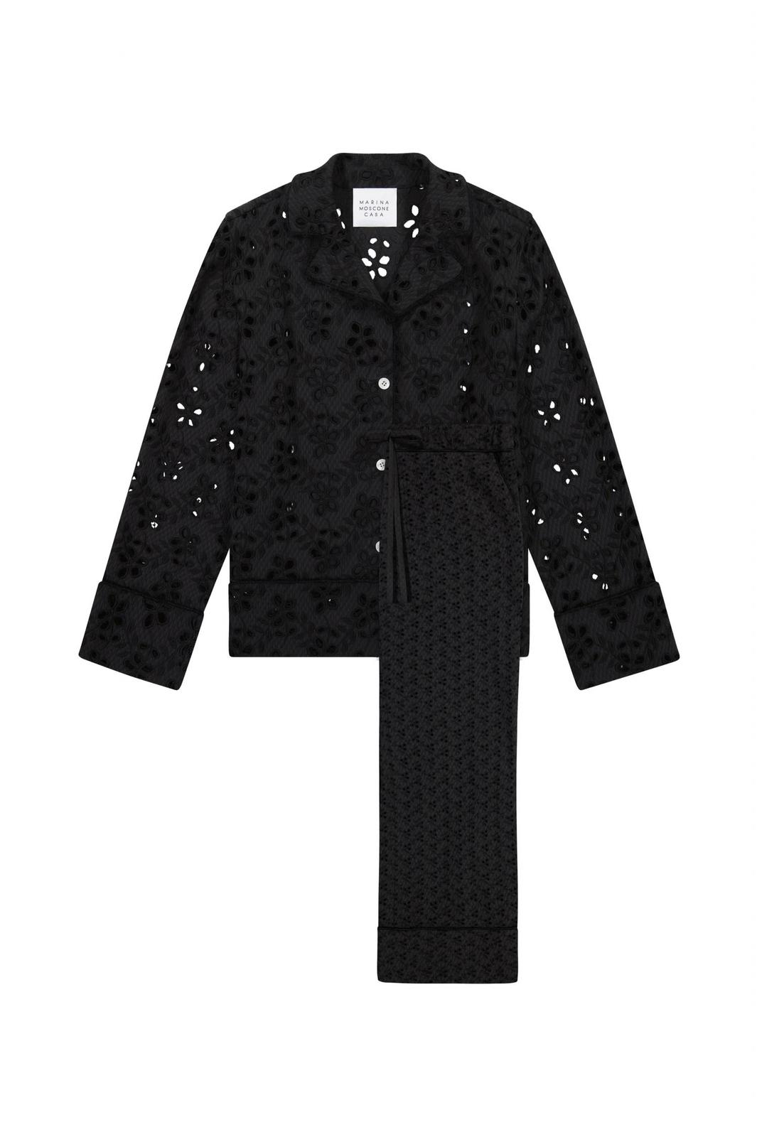 Marina Moscone women&#39;s cotton eyelet pajama set size S - $345.51