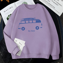 2022 Autumn Harajuku Women Pullover Sweatshirt Hoodies Fly Into Space Girl Print - £53.70 GBP