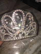 Diamond Embellished Tiara Fashion Bridal - £67.11 GBP