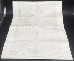 1968 Dairy Creek Idaho ID Quadrangle Geological Survey Topo Map 22&quot; x 27... - £7.43 GBP