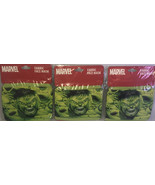 Hulk Marvel Adult Lot Of 3 Fabric Face Masks Green/Black-BRAND NEW-SHIP ... - £7.80 GBP