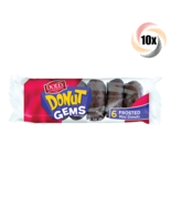 Full Box 10x Pack Dolly Madison Bakery Donut Gems Frosted Mini Donuts 3oz - $40.30 CAD