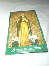 St JUDE Shrine KEYCHAIN Pocket Catholic Ephemera Holy Religious Spiritual - $8.99
