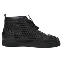 Christian Louboutin Louis Spikes High-Top Sneakers In Calf Leather Men S... - £521.78 GBP