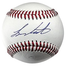 Logan Gilbert Seattle Mariners Autographed Baseball Proof Photo Signed Ball COA - £54.82 GBP