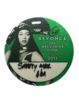 Beyonce The Mrs. Carter Show World Tour Pass 2013 Las Vegas Employee Saf... - $64.93 CAD