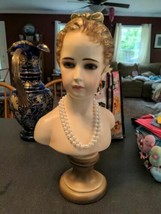 two vintage 16&quot; ceramic busts - $198.00