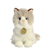 Ragdoll Kitty Cat, Gray and White 9&quot; Plush, Miyoni by Aurora - €16,76 EUR