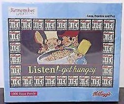 VINTAGE JIGSAW PUZZLE KELLOGGS RICE KRISPIES (1000 PCS)  SEALED NEW - £5.52 GBP