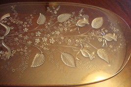 Glass Cutting Board decorated with flowers [*118] - £23.81 GBP